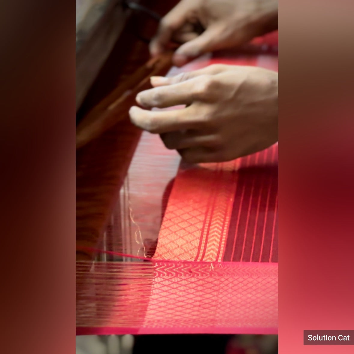 Origins of Maheshwari Sarees : A Journey into their Manufacturing by Rewa