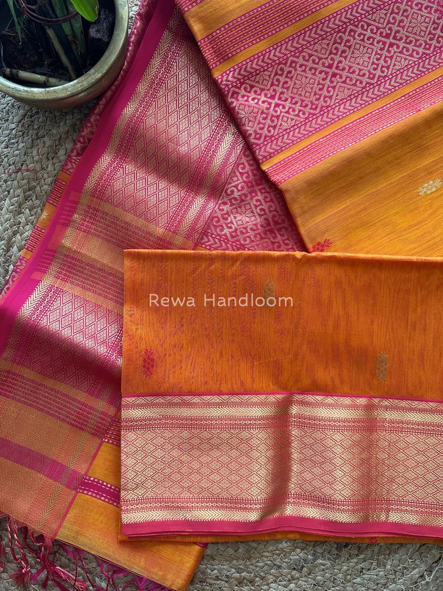 Maheshwari Rich Pallu Silk Sarees