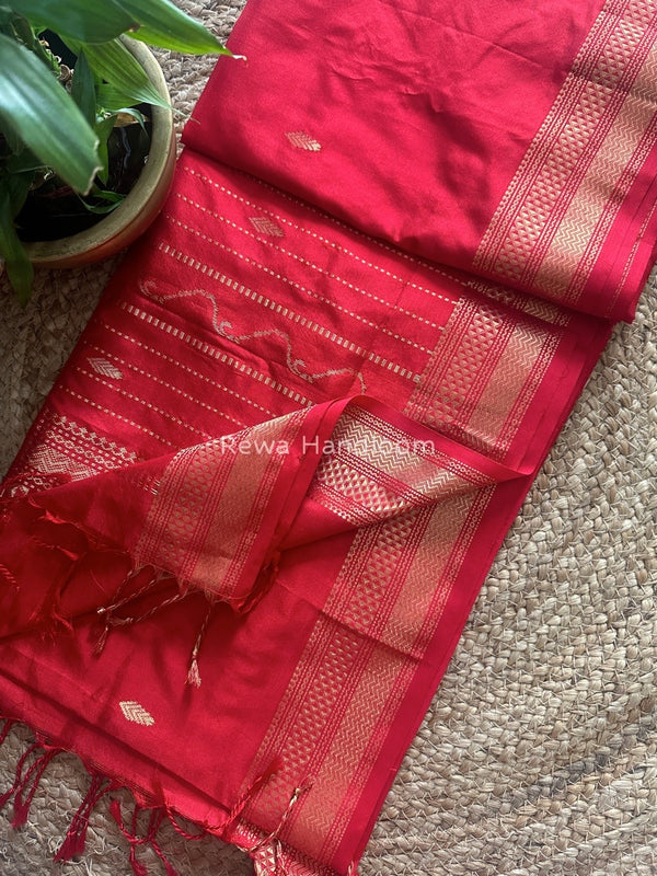 Maheshwari Pure Silk Saree
