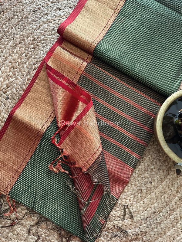Exclusive Maheshwari Tissue Silk Saree
