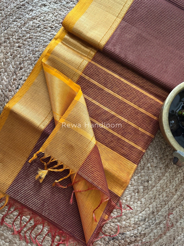 Exclusive Maheshwari Tissue Silk Saree