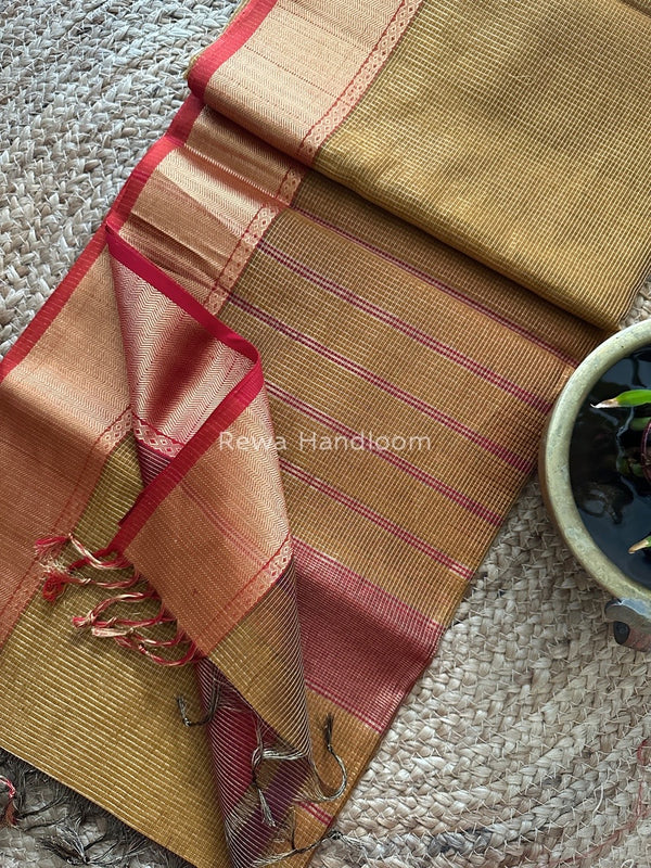 Exclusive Maheshwari Tissue Silk Saree