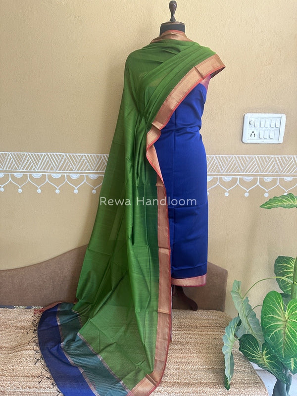 Maheshwari Top-Dupatta Suit