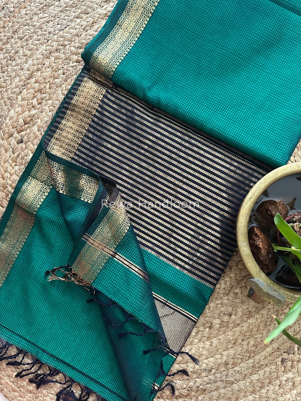 Maheshwari Garbha Reshami Silk Saree