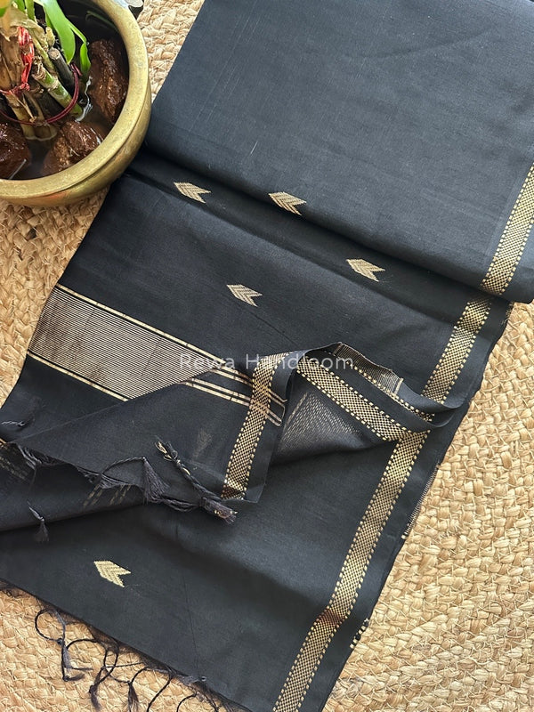 Zari Butti Maheshwari Saree