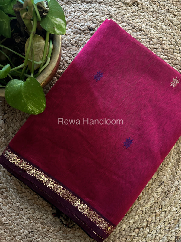 Zari Butti ~ Maheshwari Saree