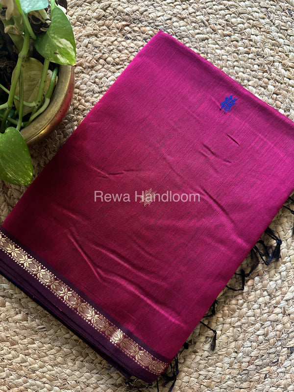 Zari Butti ~ Maheshwari Saree