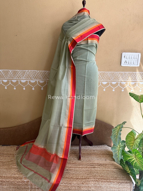 Maheshwari Multicolour Dress Material