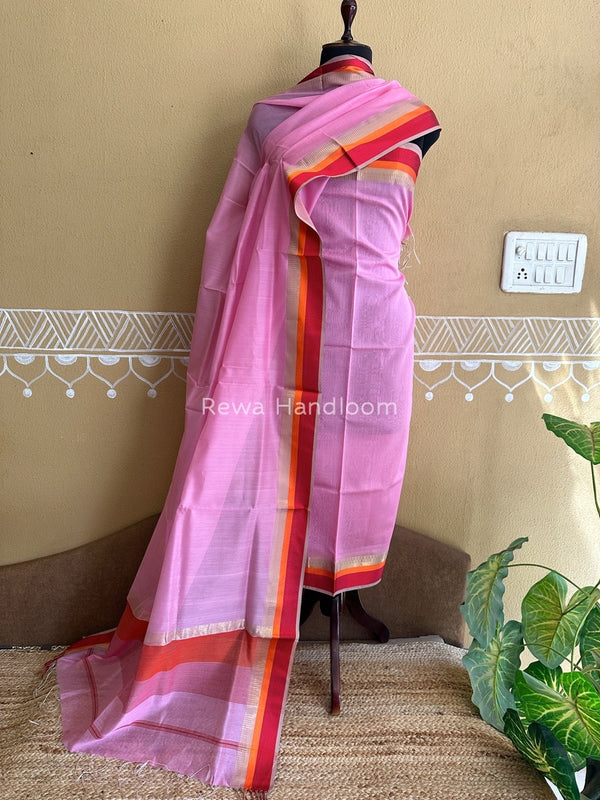 Maheshwari Multicolour Dress Material