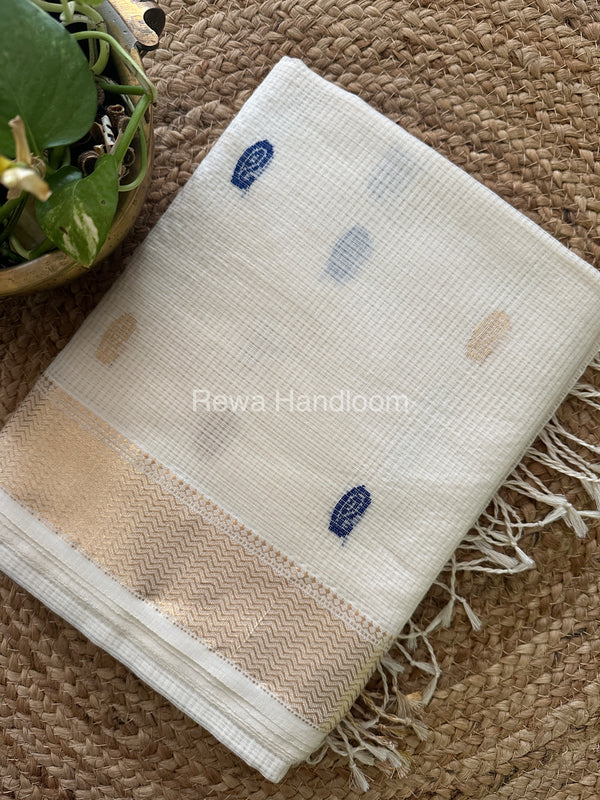 Zari Butti ~ Maheshwari Saree