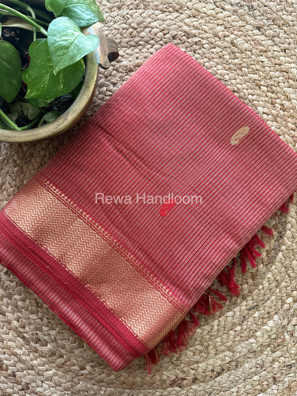 Zari Butti ~ Maheshwari Saree