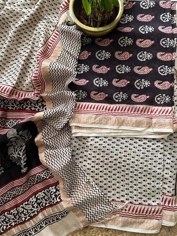 Maheshwari Bagh Print Suit