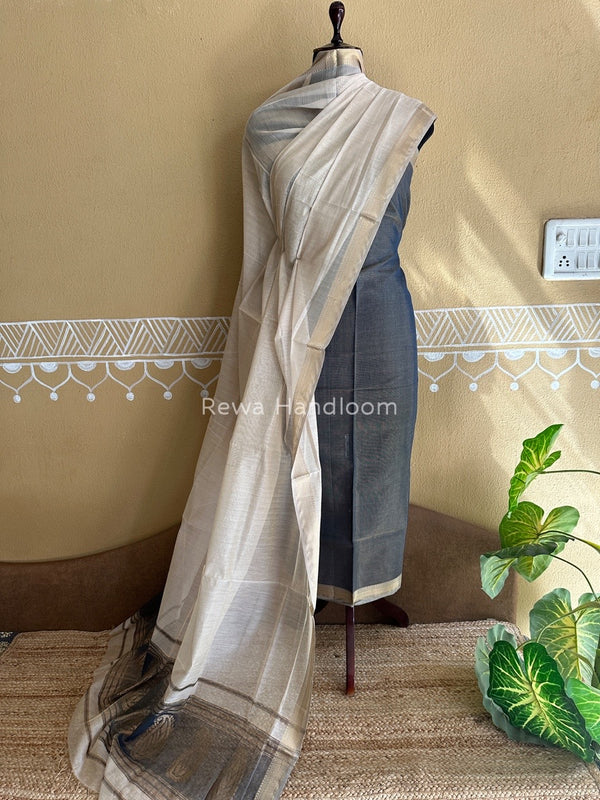 Maheshwari Tissue Buta Dress Material