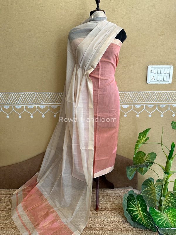 Maheshwari Tissue Buta Dress Material