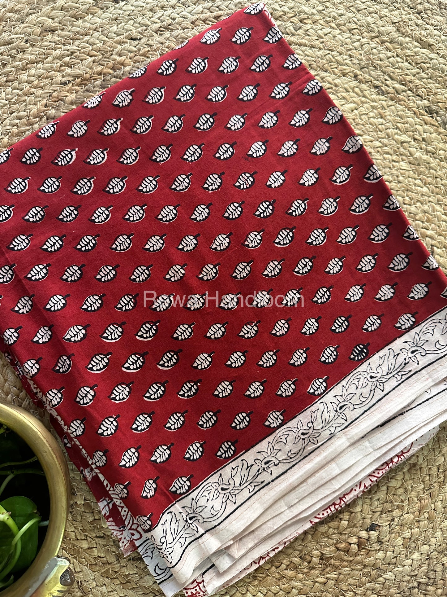 Bagh Print Cotton Suit