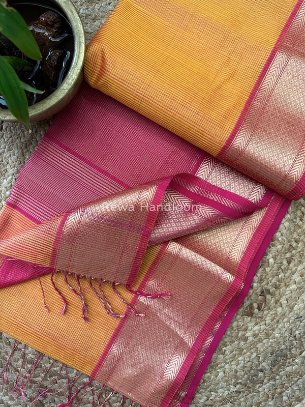 Exclusive Maheshwari Tissue Silk Saree
