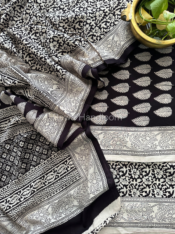 Bagh Print Cotton Suit