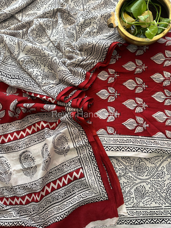 Bagh Print Cotton Suit