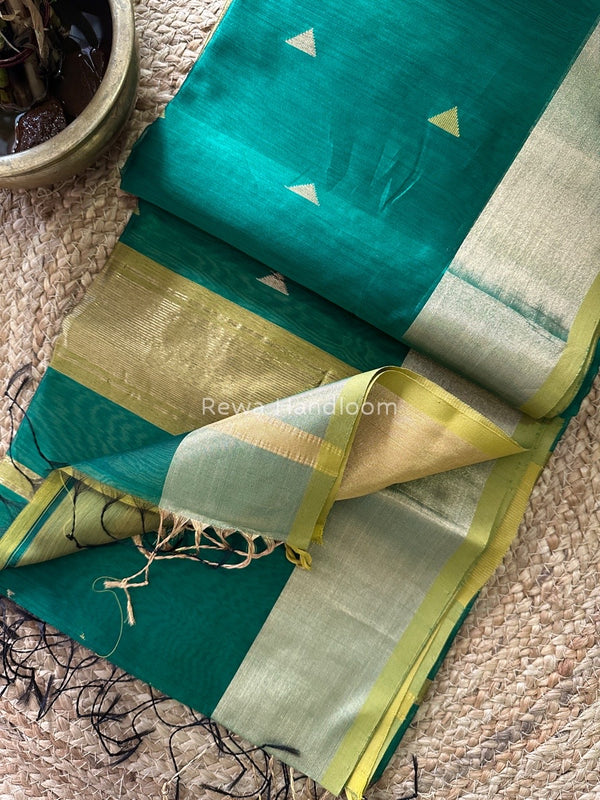 Zari Butti Maheshwari Saree