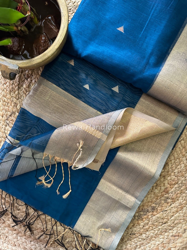 Zari Butti Maheshwari Saree