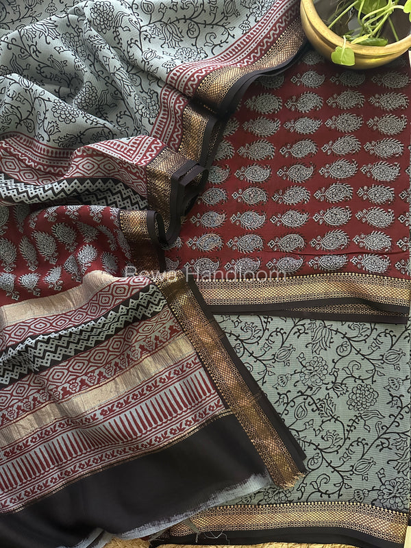Maheshwari Bagh Print Suit