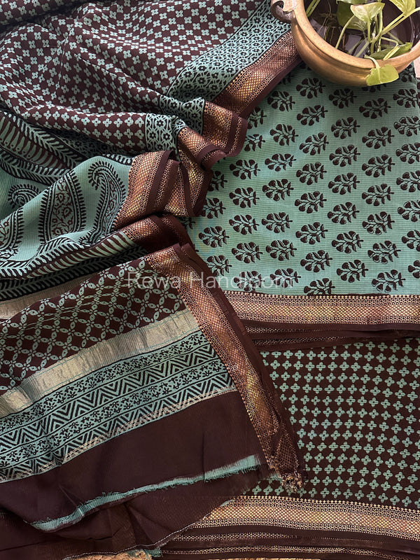 Maheshwari Bagh Print Suit