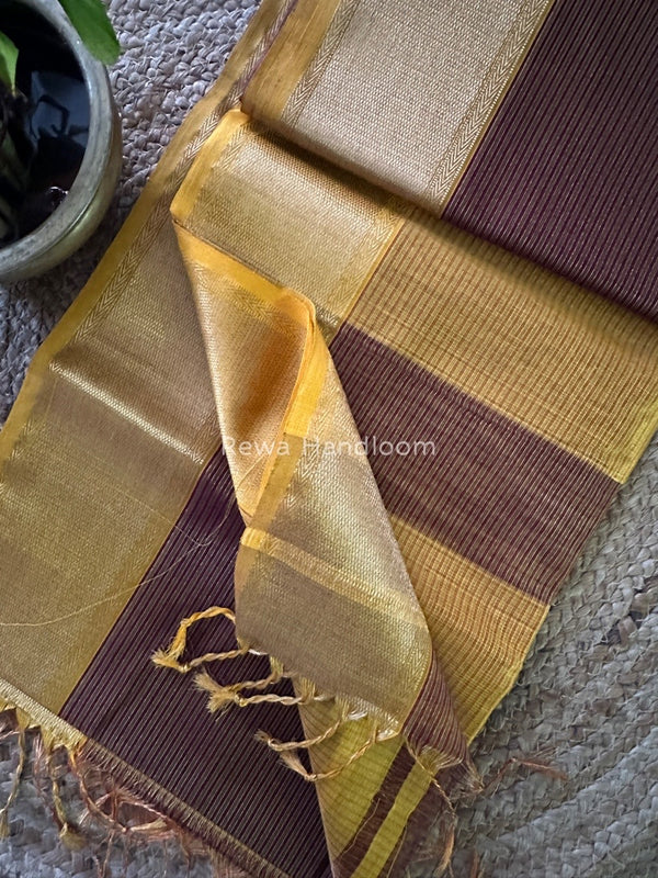 Exclusive Maheshwari Tissue Silk Saree