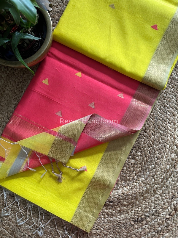 Maheshwari Zari Butti Saree