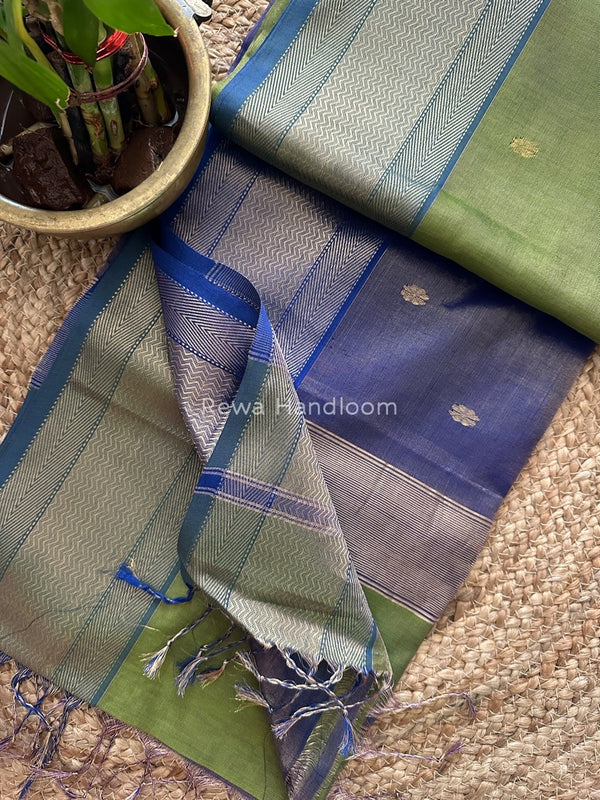 Maheshwari Tissue Butti Saree