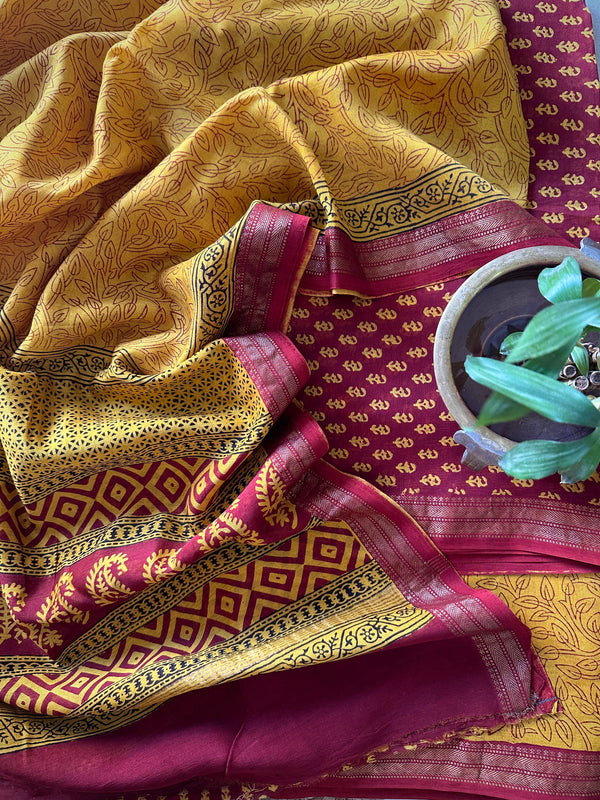 Maheshwari Bagh Print Suit
