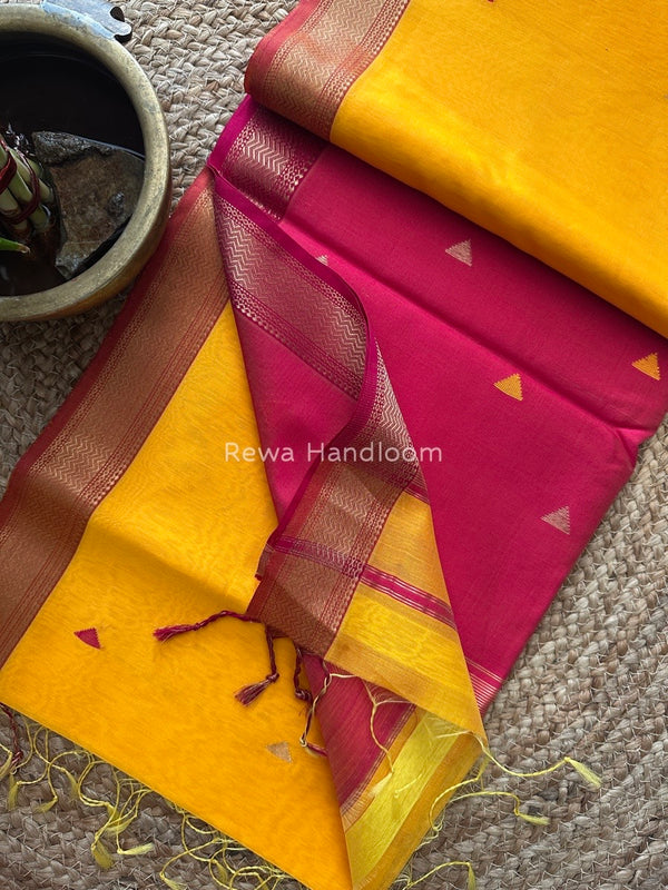 Maheshwari Zari Butti Saree