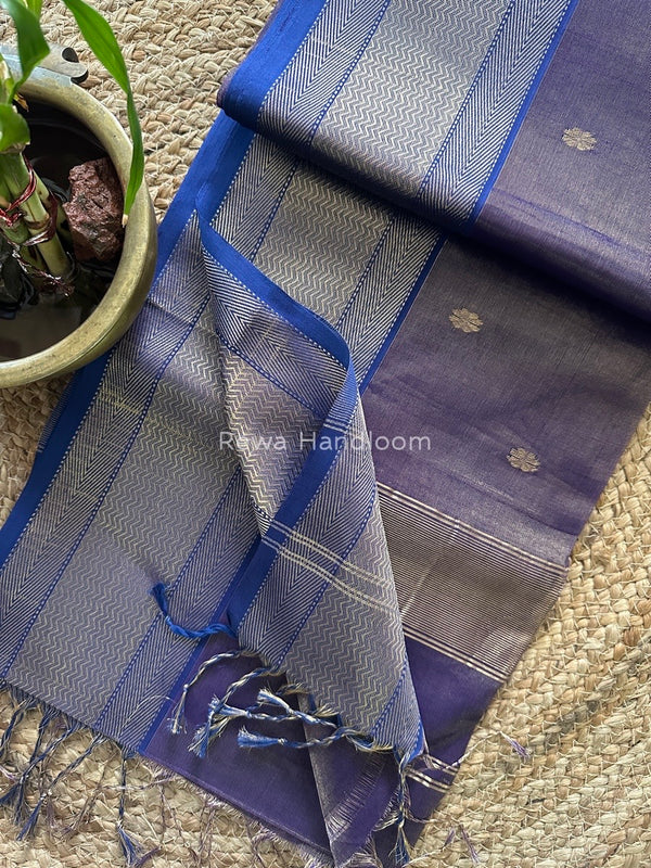 Maheshwari Tissue Butti Saree