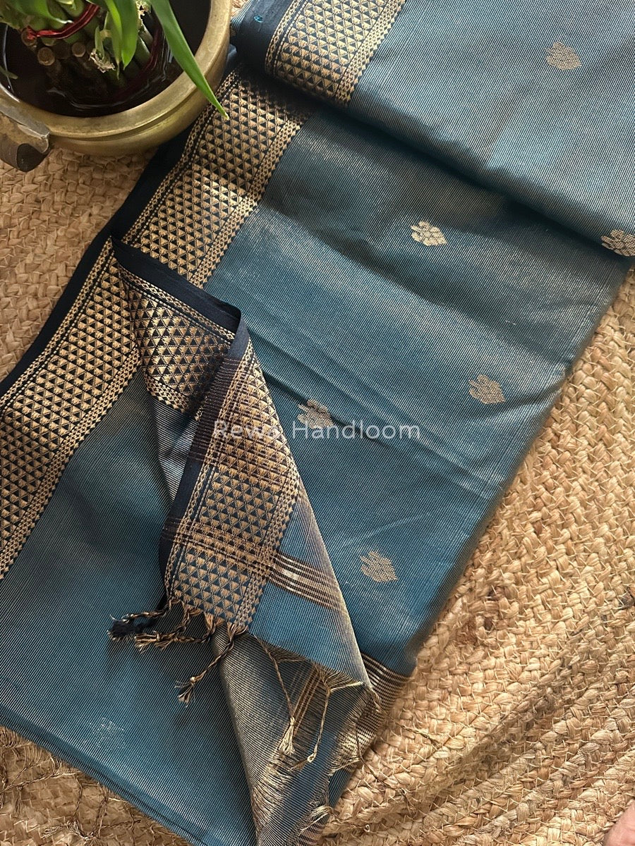 Maheshwari Tissue Butti Saree