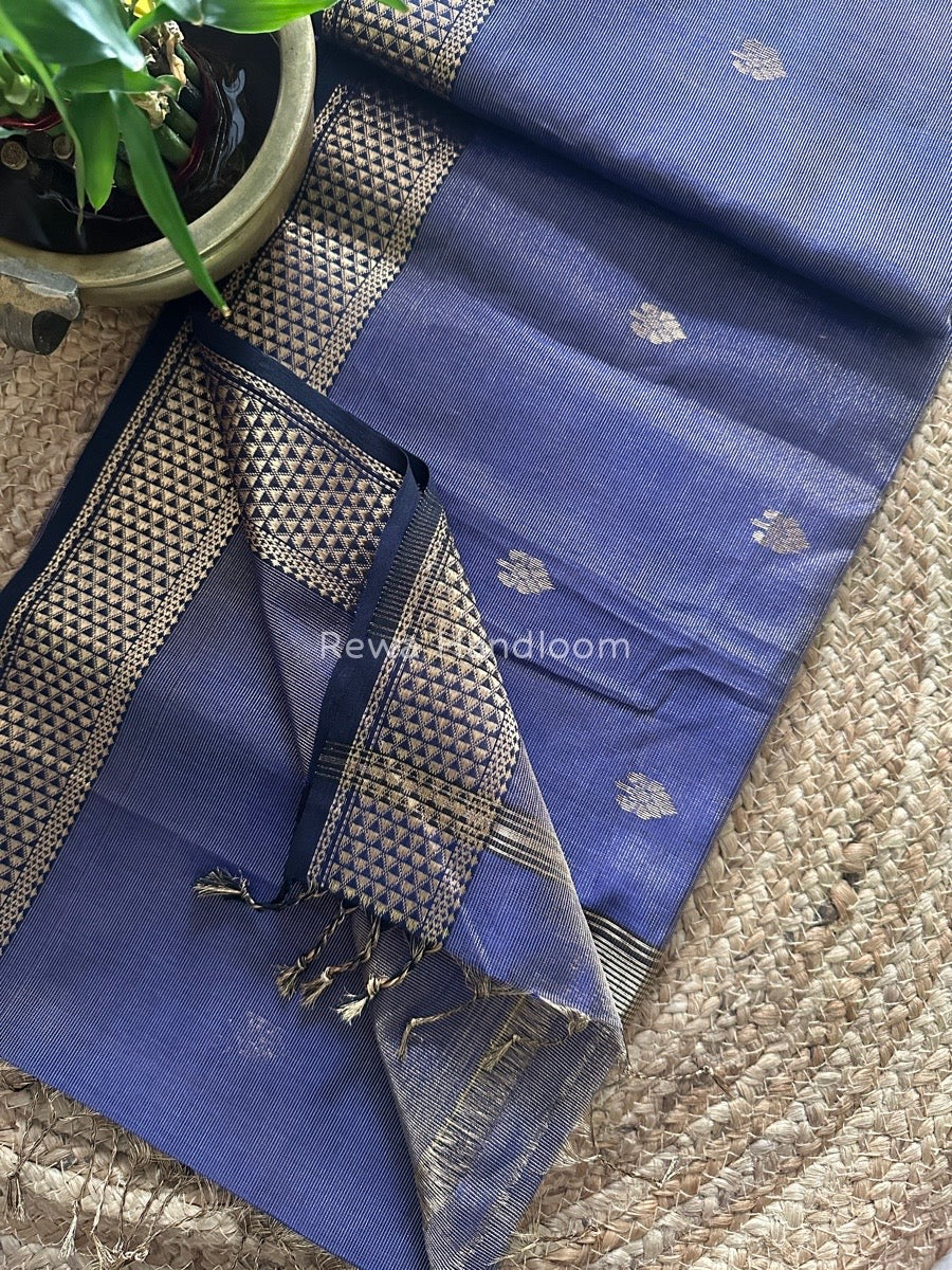 Maheshwari Tissue Butti Saree