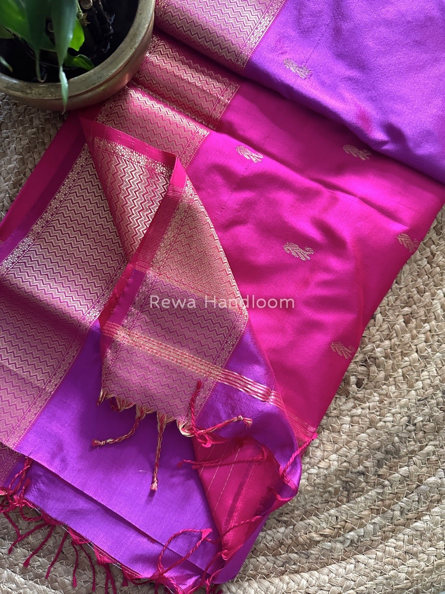 Maheshwari Pure Silk Saree