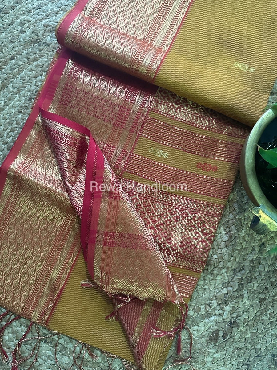 Maheshwari Tissue Rich Pallu Saree