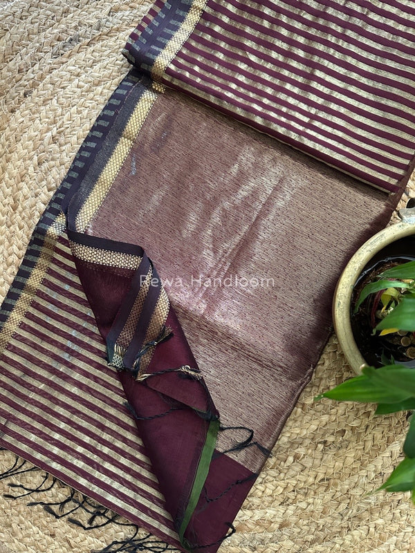 Maheshwari Tissue Silk Saree