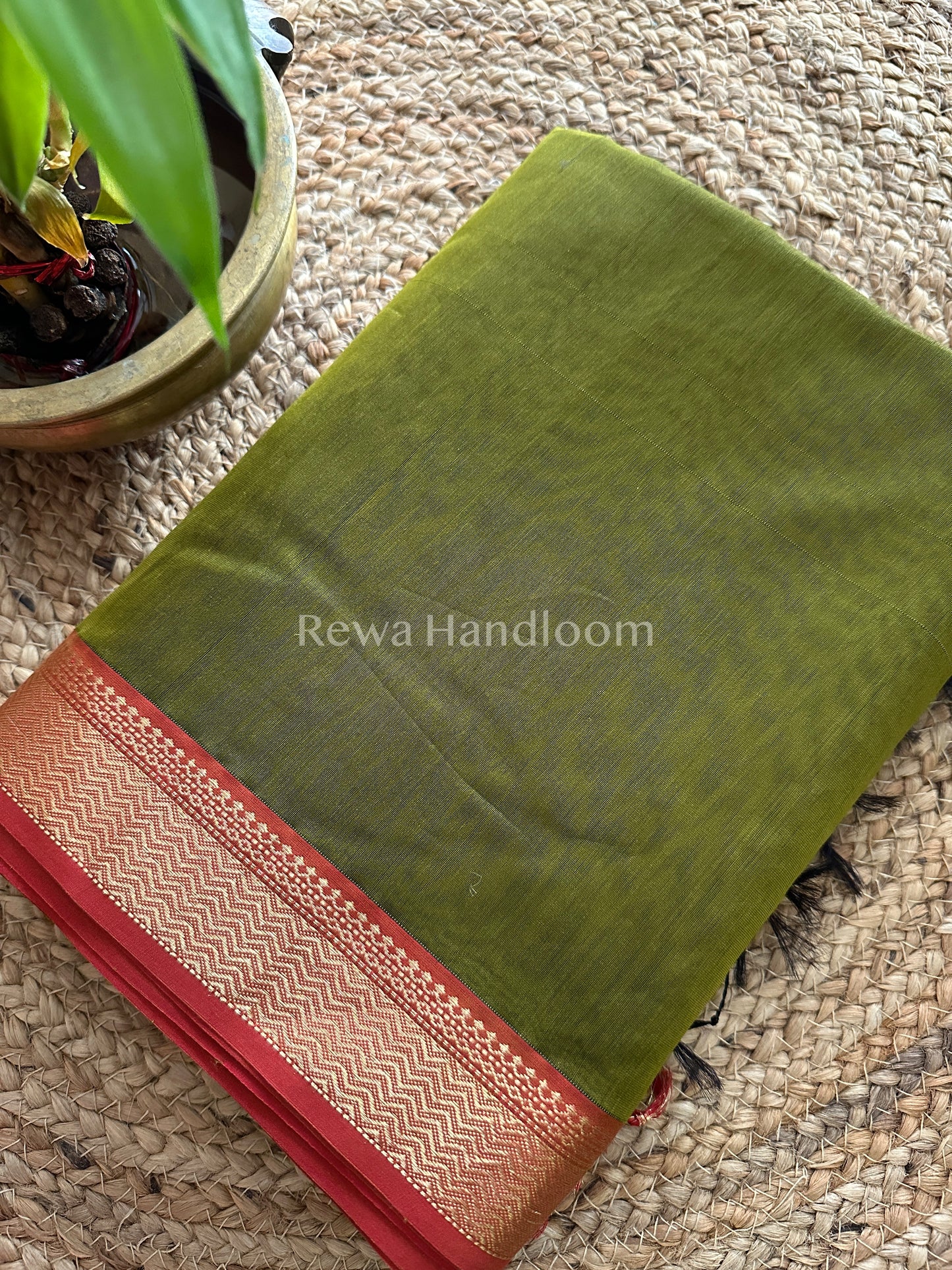 Maheshwari Rewa Border Saree