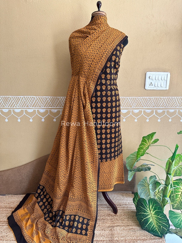 Bagh Print Cotton Suit