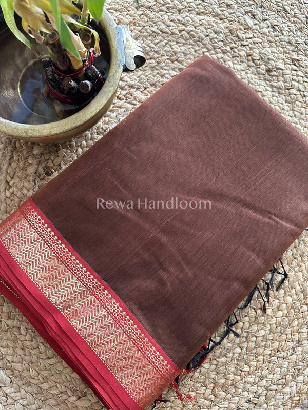 Maheshwari Rewa Border Saree