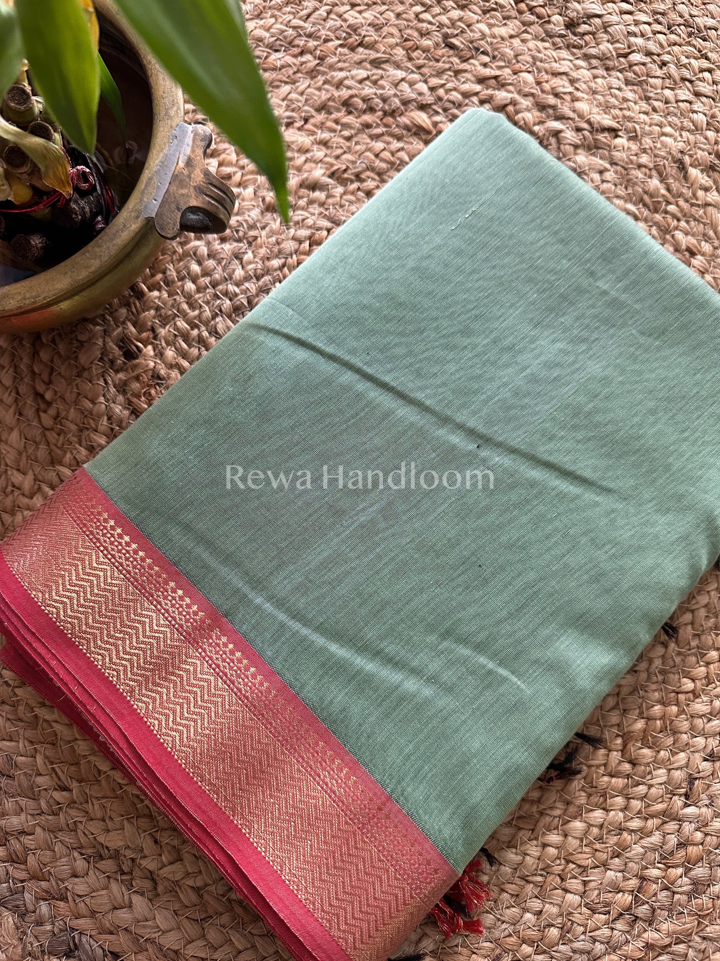 Maheshwari Rewa Border Saree