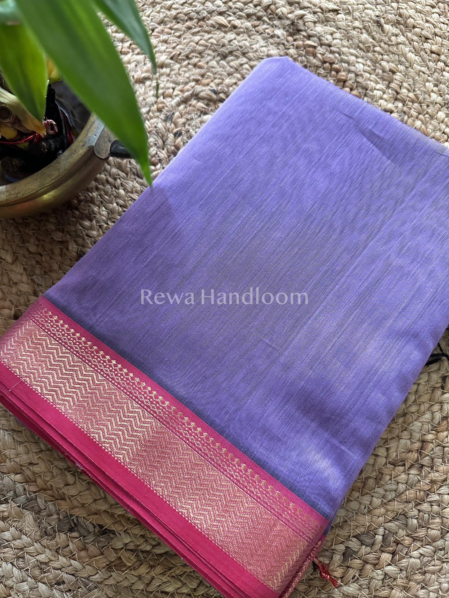 Maheshwari Rewa Border Saree