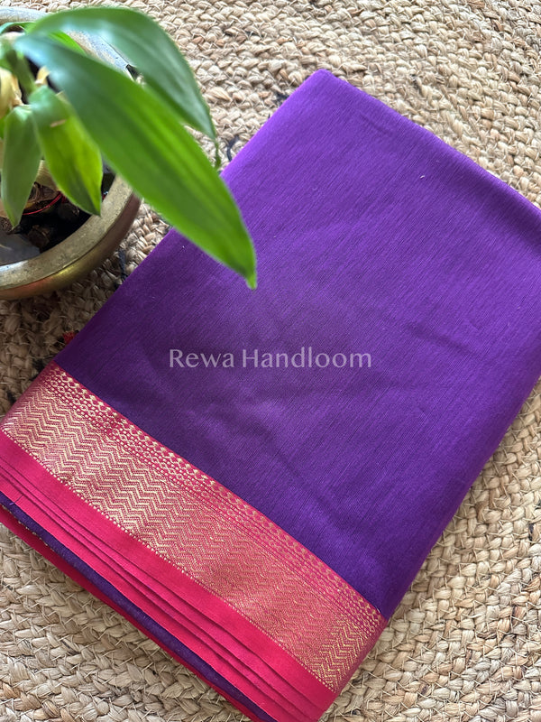 Maheshwari Rewa Border Saree
