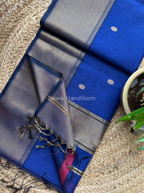 Maheshwari Zari Skirt Butti Saree