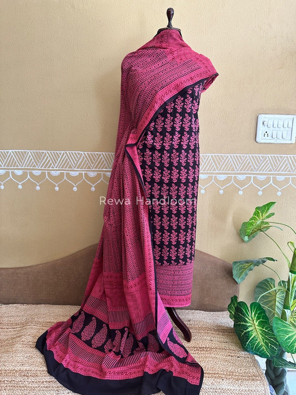 Bagh Print Cotton Suit