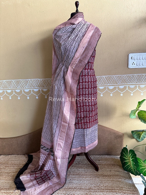 Maheshwari Bagh Print Suit