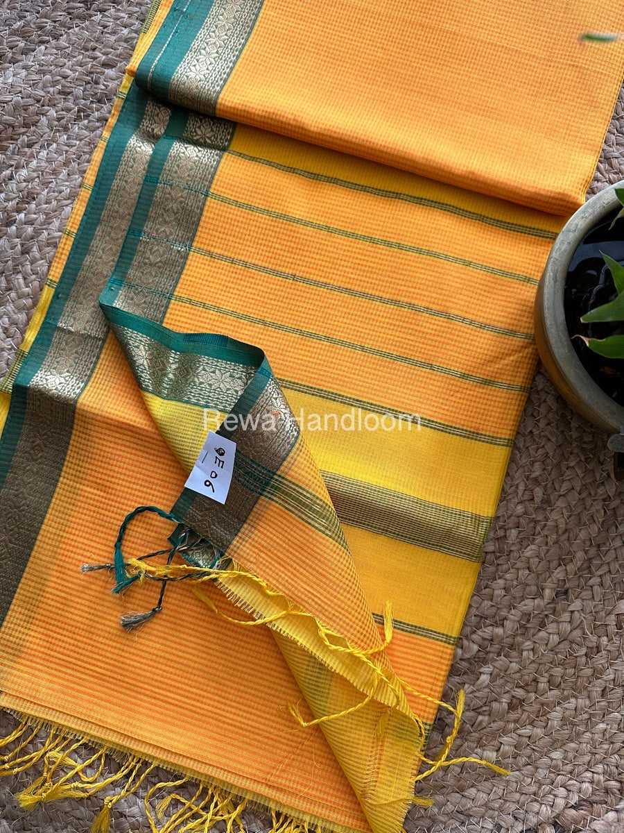 Maheshwari Garbha Reshami Silk Saree