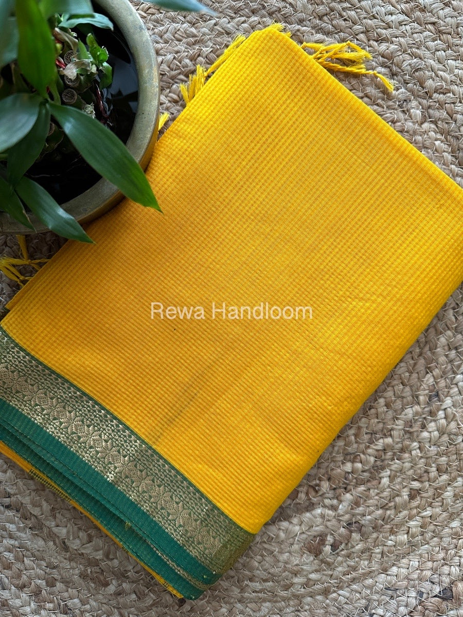 Maheshwari Garbha Reshami Silk Saree