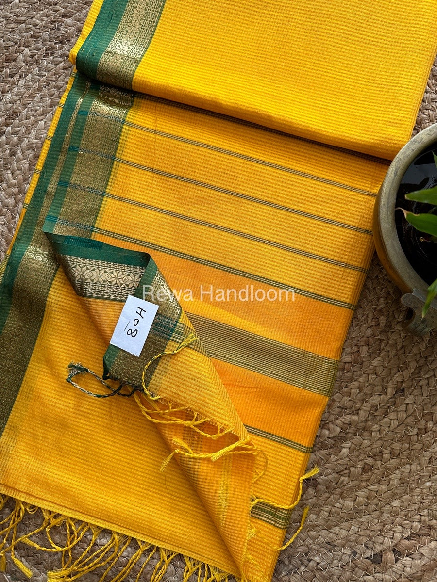 Maheshwari Garbha Reshami Silk Saree