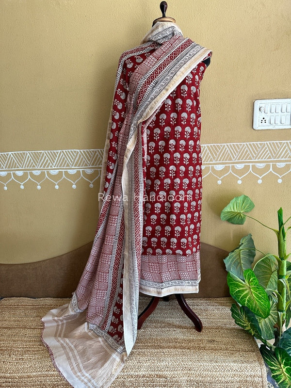Maheshwari Bagh Print Suit